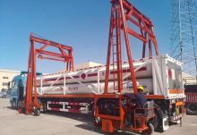 XCMG Official 0-60 Ton Mast Mobile container crane Tyred Lifting Gantry Crane Hot Sale